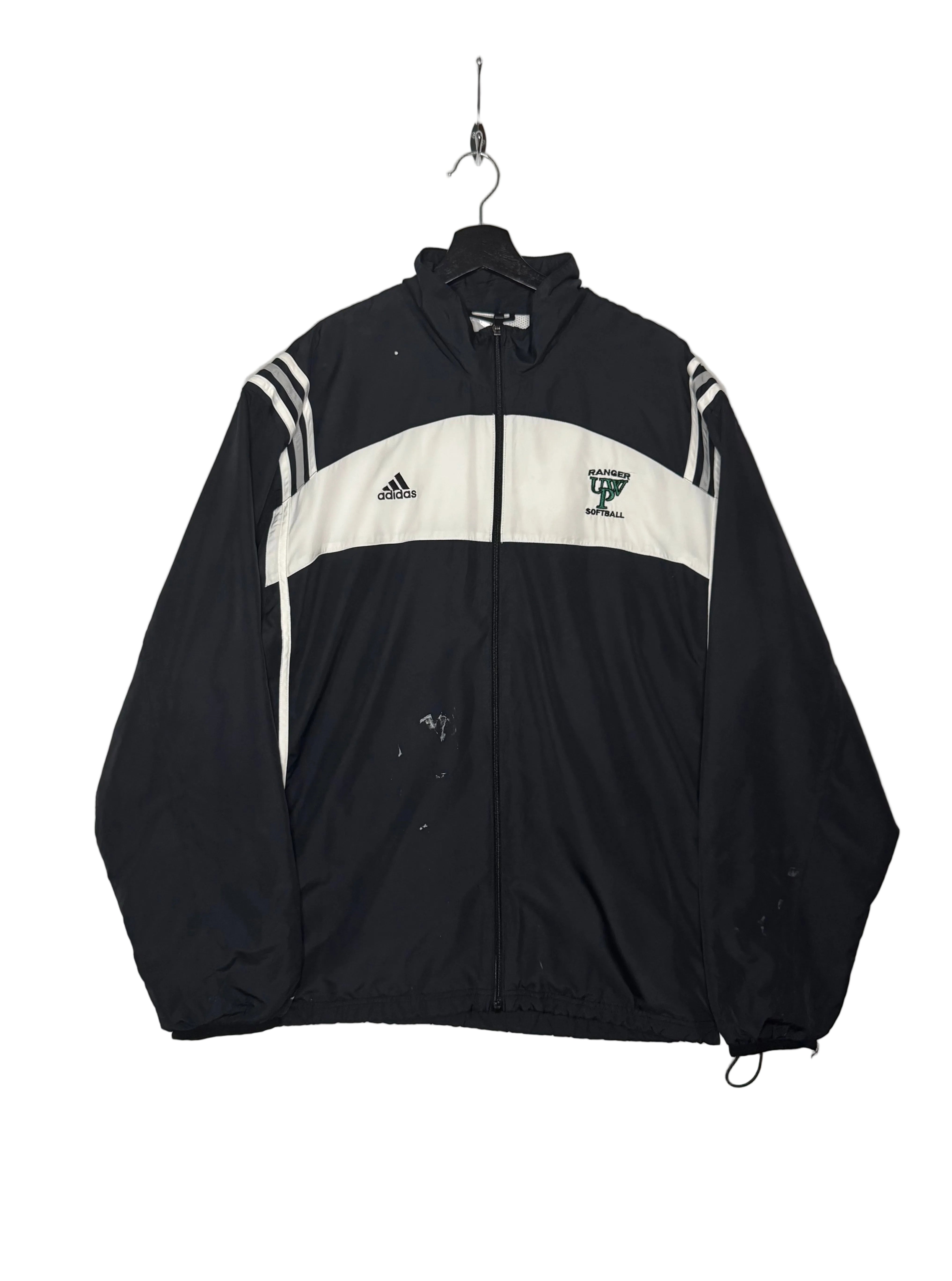 Adidas UWP Rangers Trainingsjacke Schwarz/Weiß Größe XL