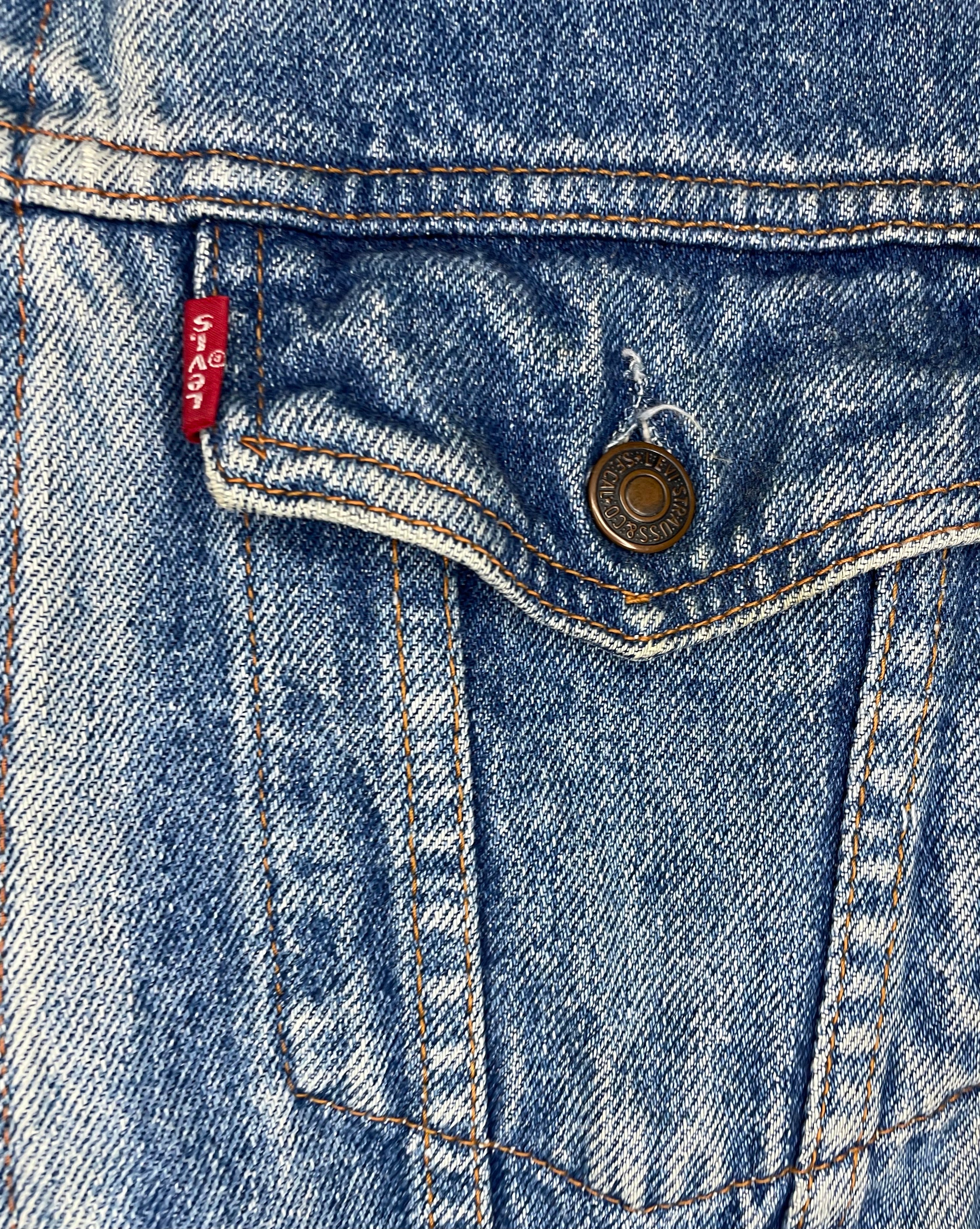 Levi`s Vintage Jeans Jacke Blau Größe S