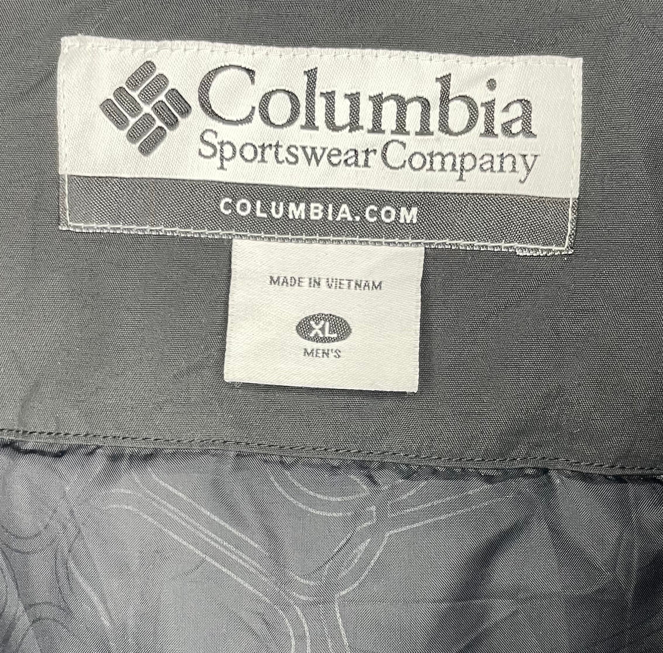 Columbia Ski Anorak Blau/Schwarz Größe XL