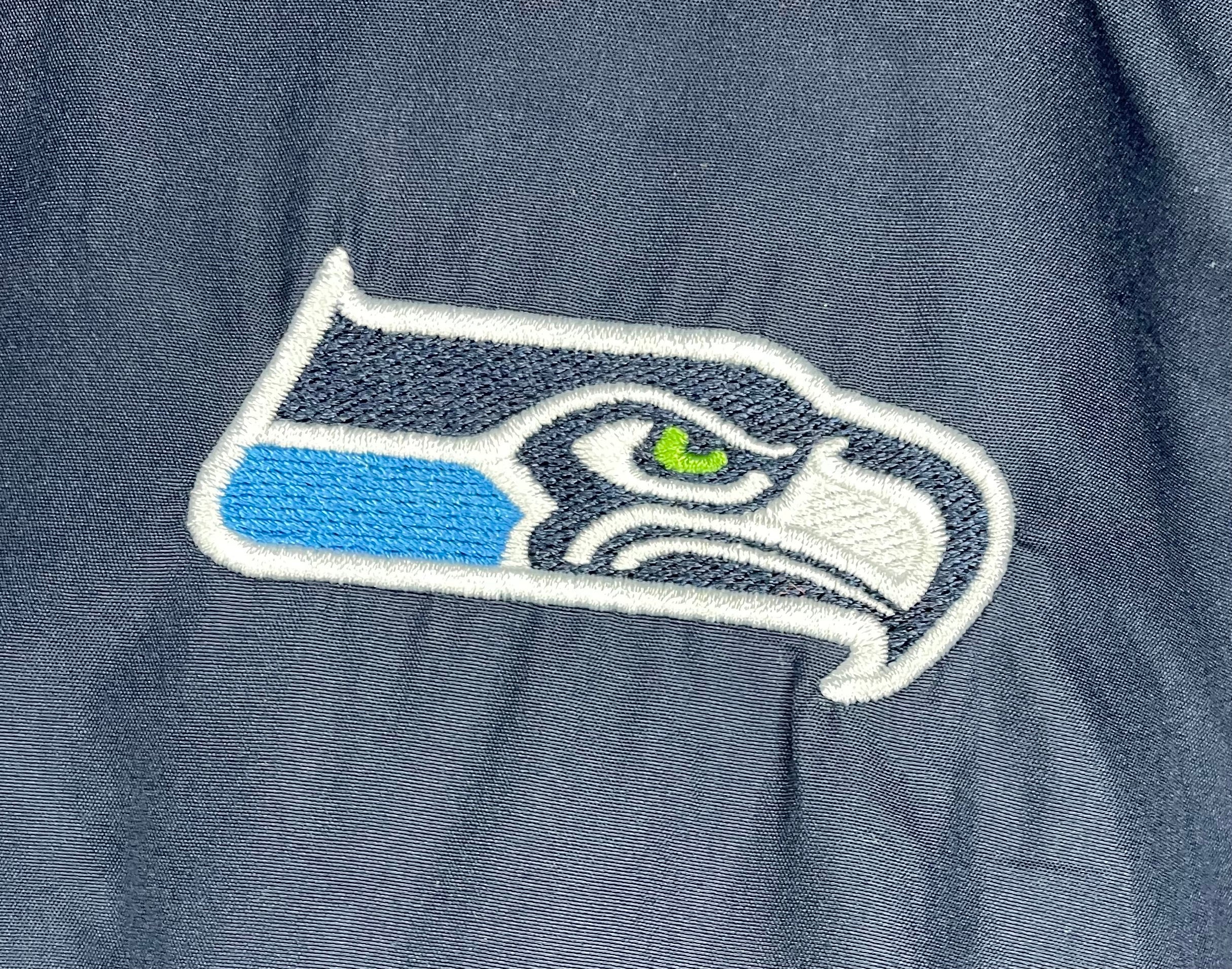 Reebok Regenjacke Seattle Seahawks Blau/Grau Größe XXL