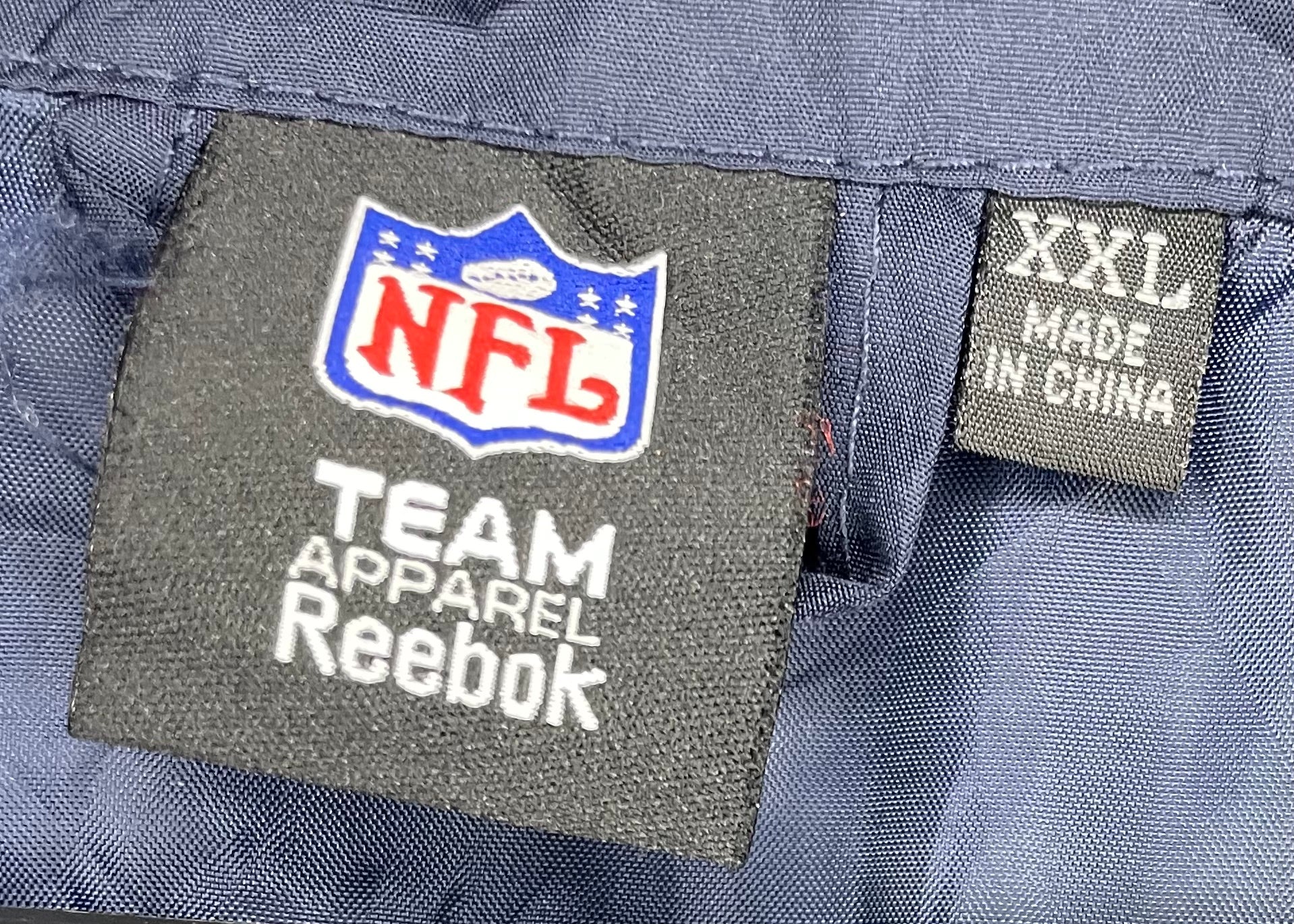 Reebok Regenjacke Seattle Seahawks Blau/Grau Größe XXL