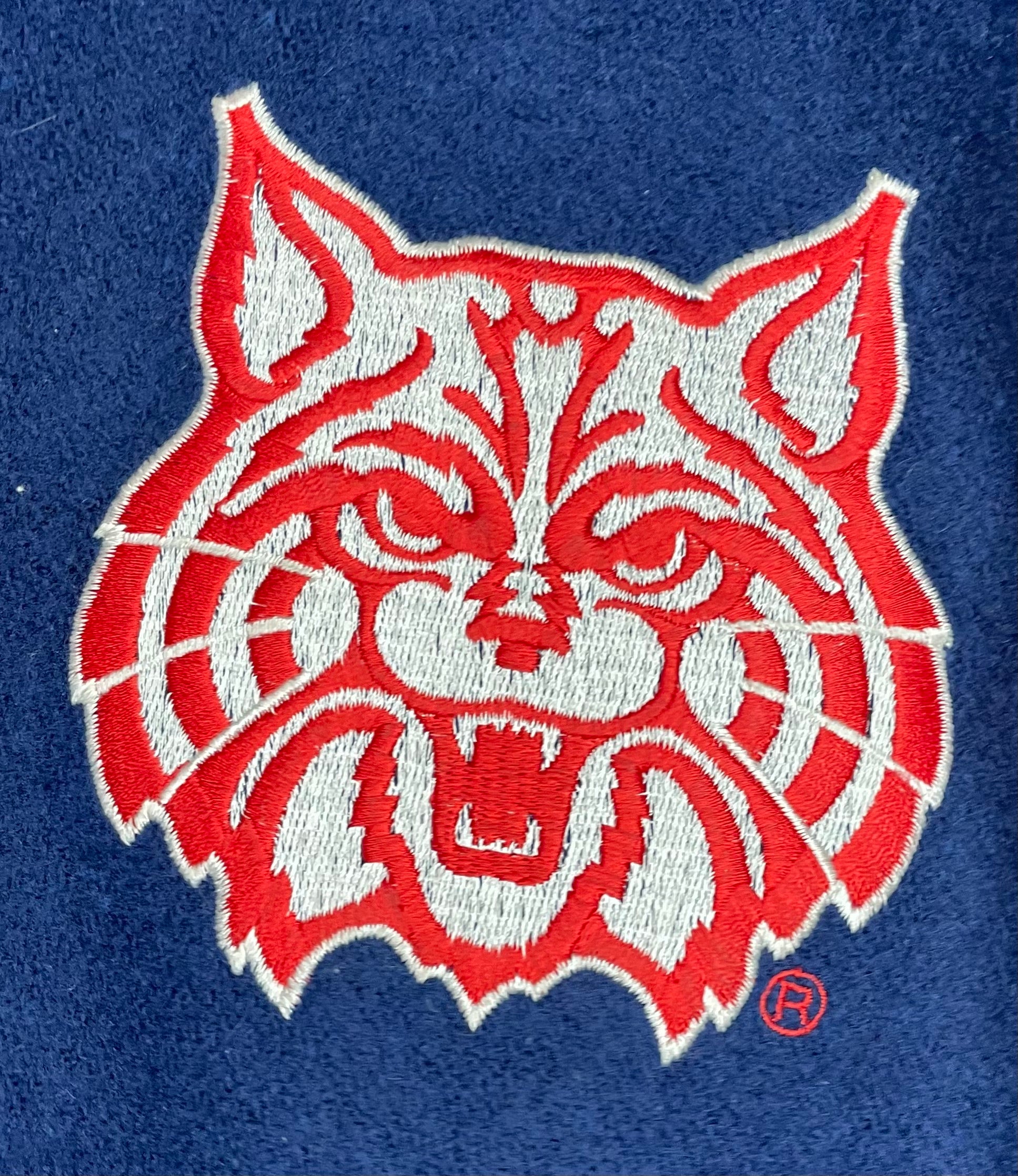 Logo Athletic College Jacke Arizona Wildcats Blau/Rot Größe L