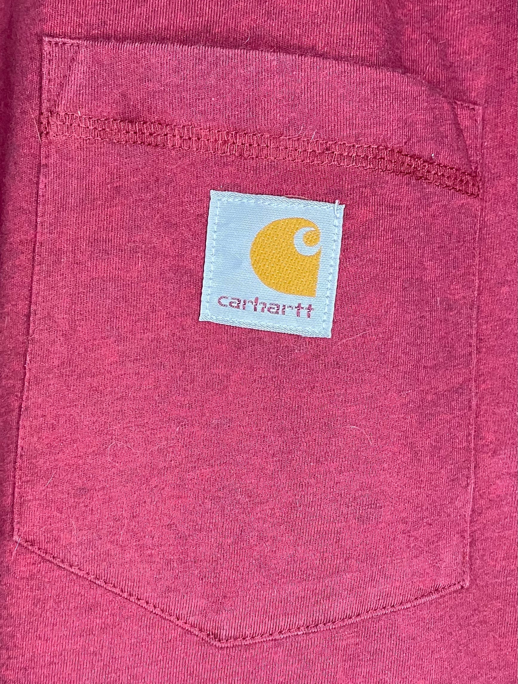 Carhartt T-Shirt Relaxed Fit Rot Größe XL