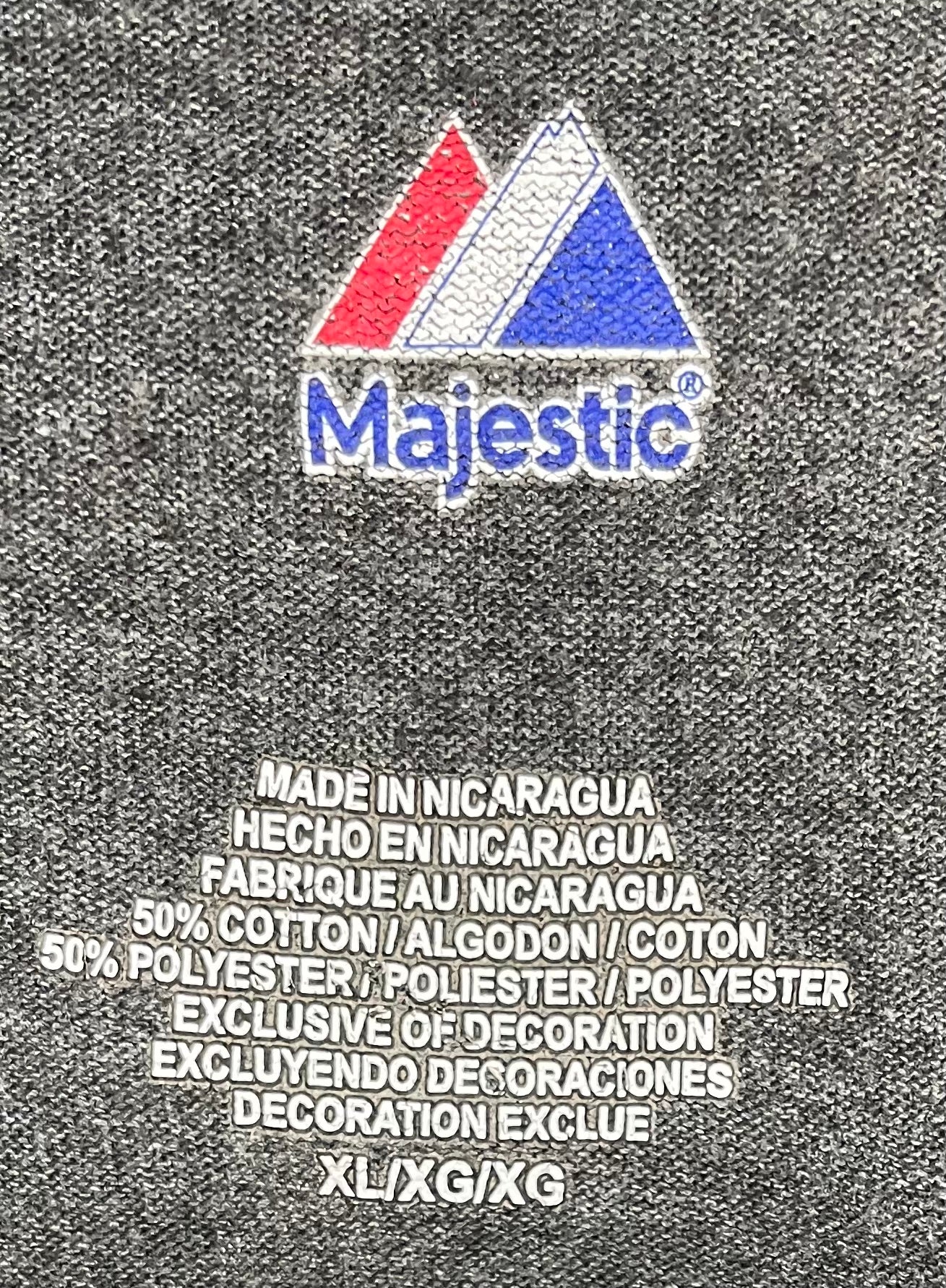 Majestic T-Shirt Josh Hamilton #32 Grau Größe XL