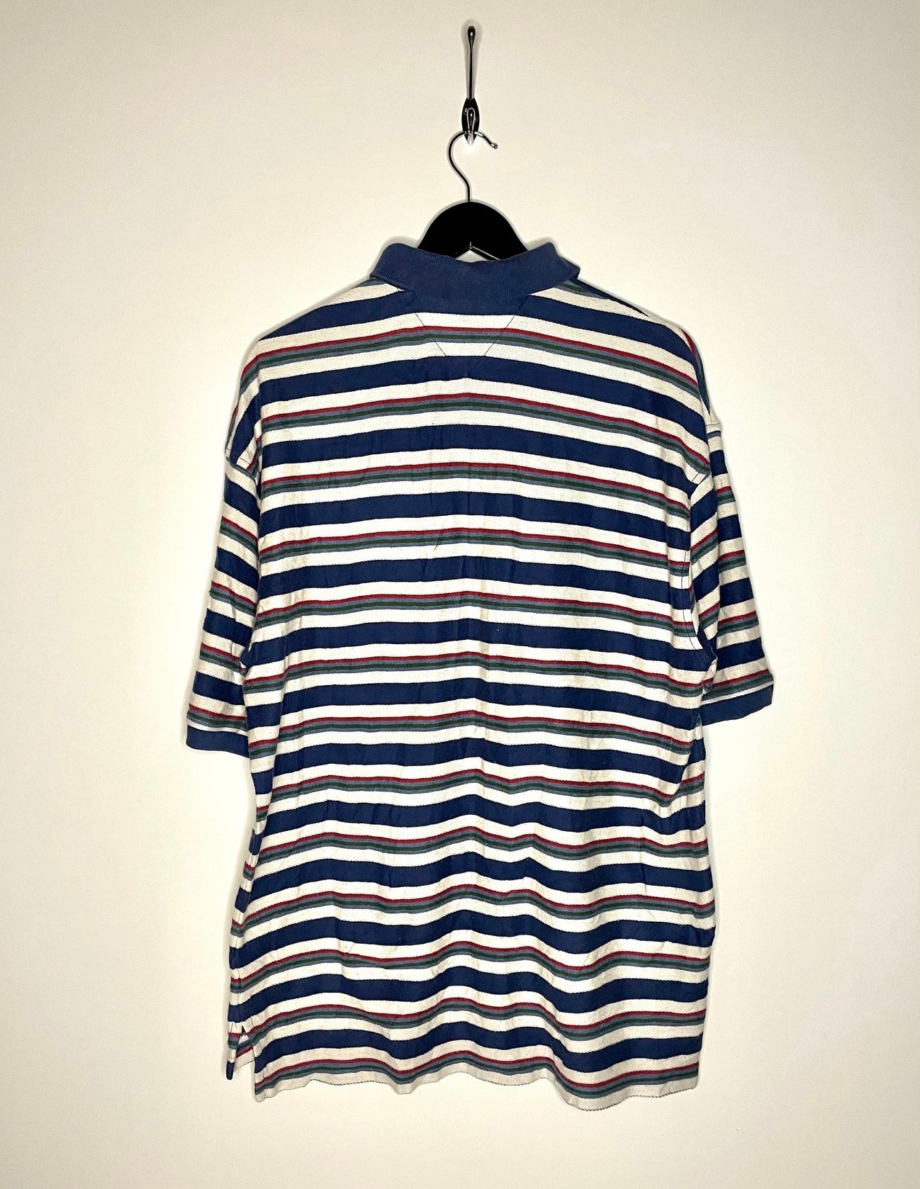 Tommy Hilfiger polo shirt colorful stripes size 2XL