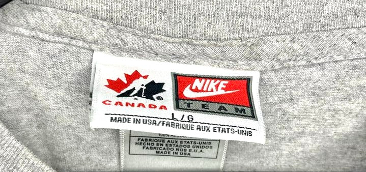 Nike T-Shirt Team Canada 1978 Hockey Size L 