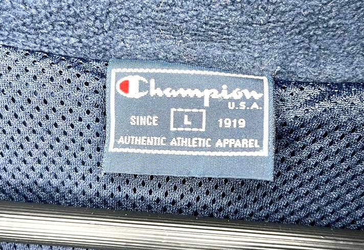 Champion Vintage Fleece Jacket Size L 